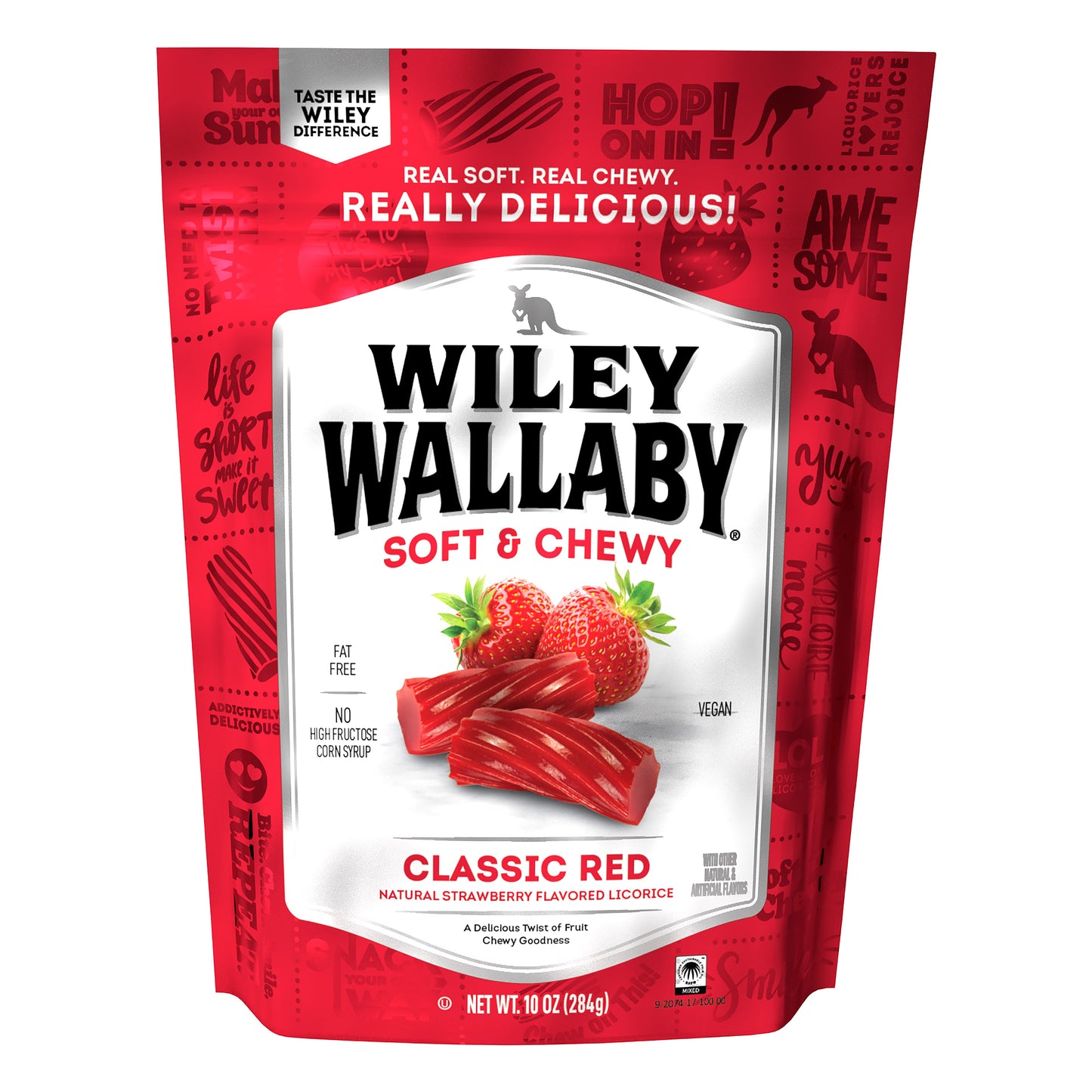 Wiley Wallaby Strawberry Licorice