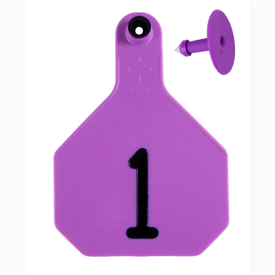 Y-TEX 4 STAR TAG LG PRP