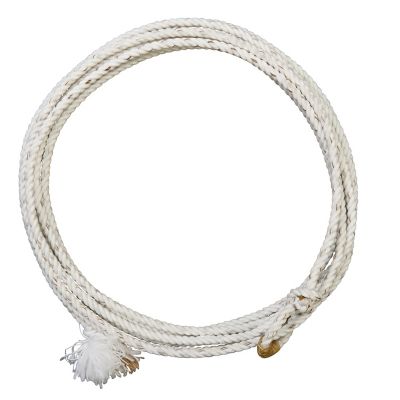 Weaver Waxed Nylon Ranch Rope with Rawhide Burners - 7/16" x 30'