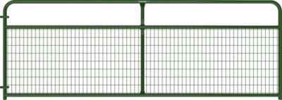 Tarter- Wire Filled Gate-Green-12 Ft