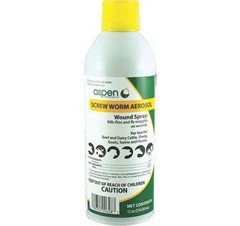 Aspen Aerosol Screw Worm, 12Oz