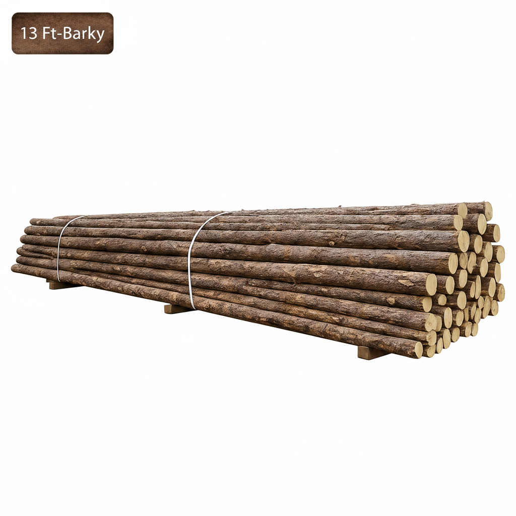 Lodge Pole Barky-13 Ft