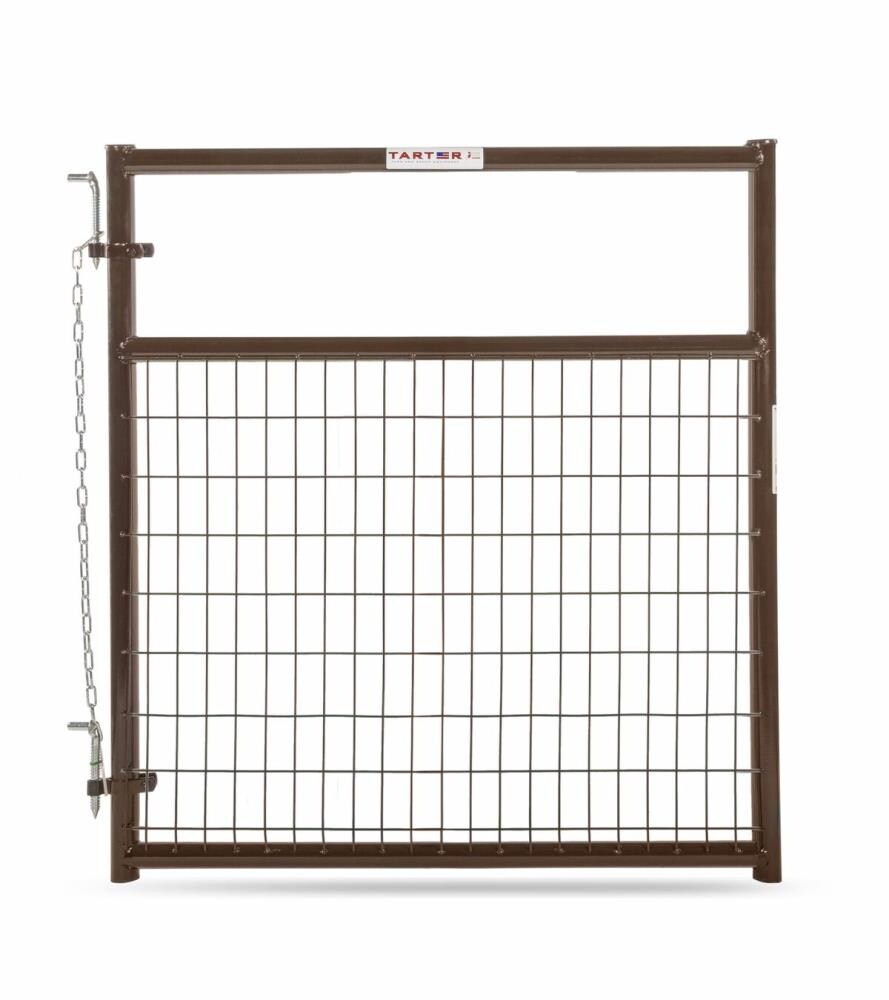 TARTER WIRE FILLED BROWN GATE 6 FT
