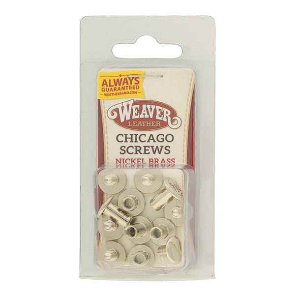 Weaver Chicago Screws, 6-Pack | 1/4" & 3/8" Posts