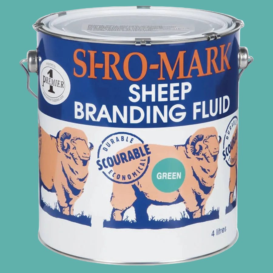 Si-Ro-Mark-Marking Fluid 1 Gal-Green