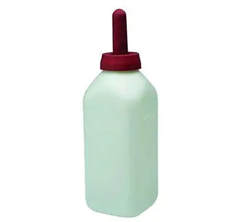 Calf Bottle with Snap-on Nipple, 2Qts