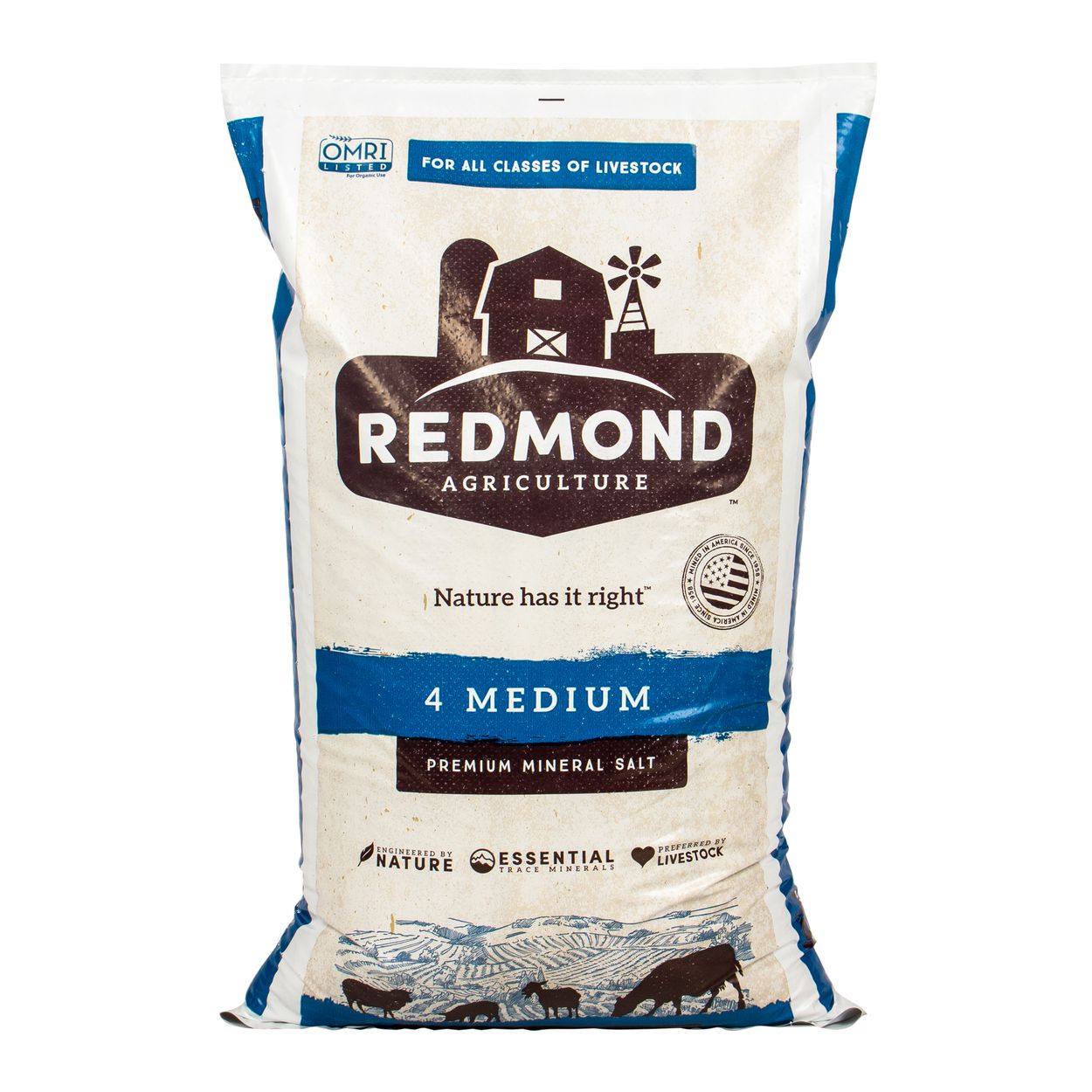 REDMOND #4 MEDIUM MINERAL (50LB)