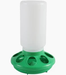 Harris Farms Green Plastic Chick Feeder for Qt. Jar