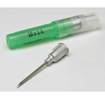 Aluminum Needle 14GA x 1"