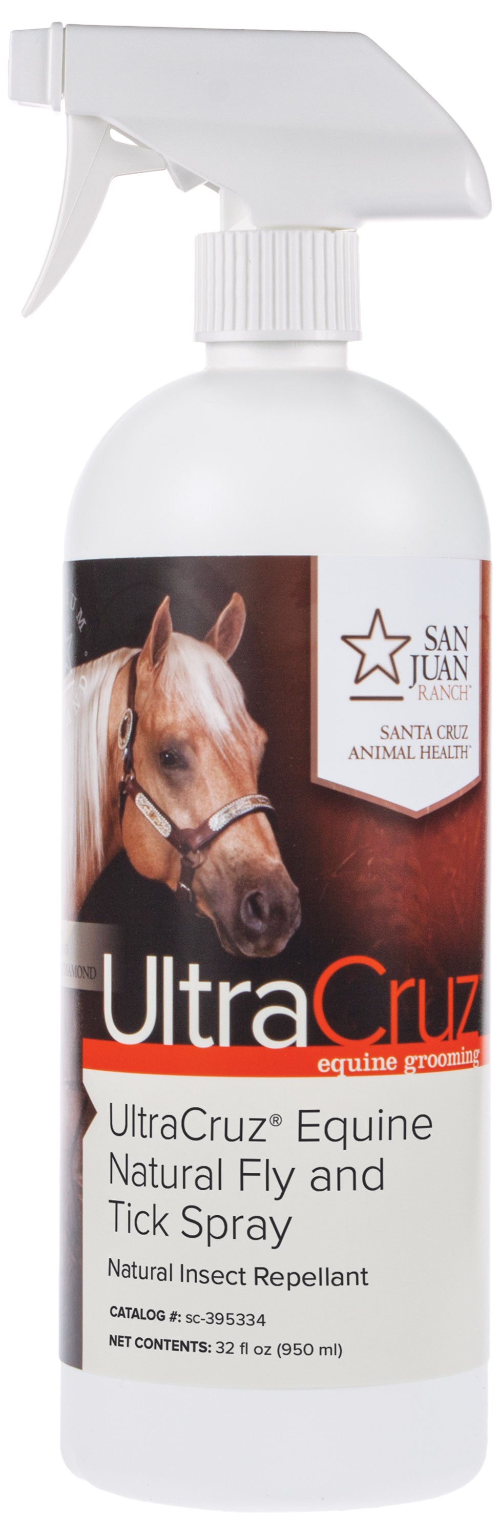 Natural Fly and Tick Spray for Horses-32ox-UltraCruz