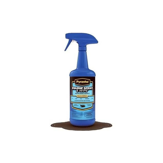 Pyranha 1 Qt. Equine Spray & Wipe, Citronella Scent