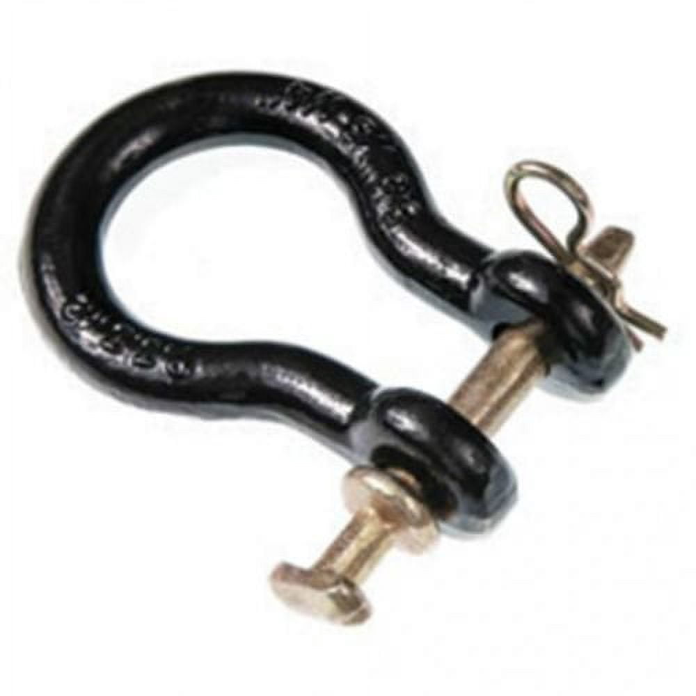 Double HH 7/8 In. x 4-1/4 In. Black Straight Clevis