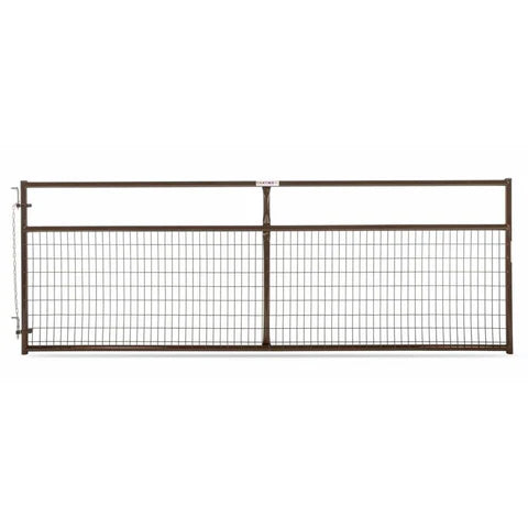 Tarter-Wire Filled Gate-Brown- 10 Ft