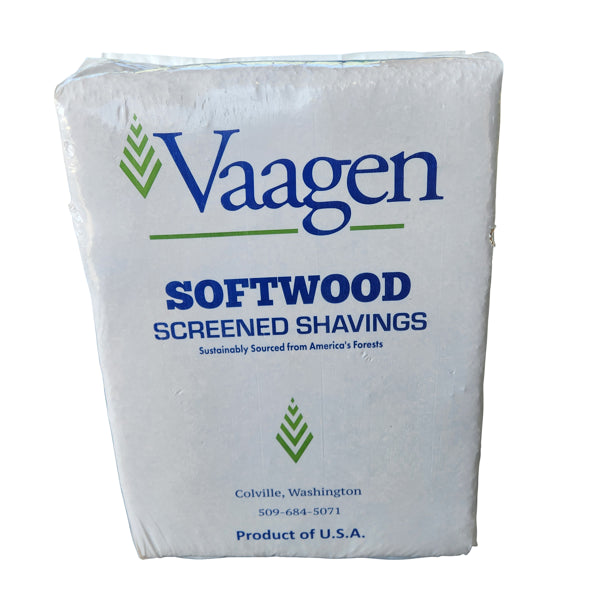 Vaagen - Softwood Screened Shavings, 8 CuFt