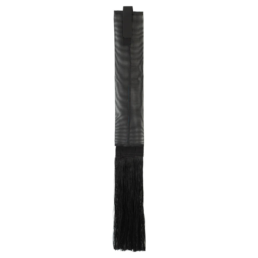 Weaver-Tail Mesh Bag-Black