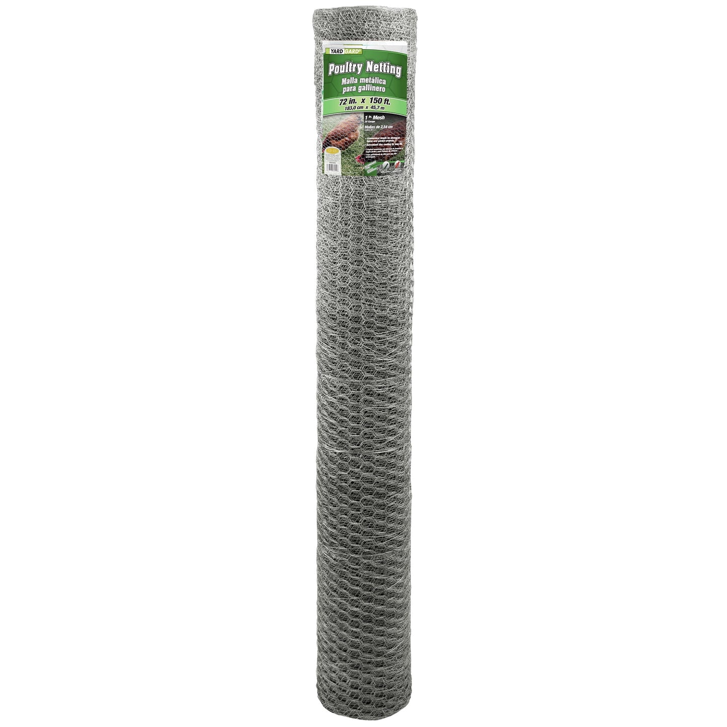 Poultry Wire, 72"x150', 1" holes