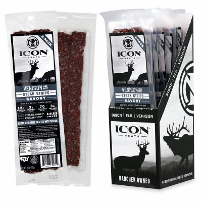 Icon Savory Venison Strip 2oz