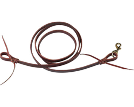 Latigo Leather Roper Reins 5/8" x 7'