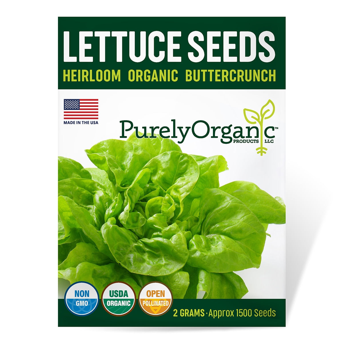 LETTUCE BUTTERCRUNCH SEEDS