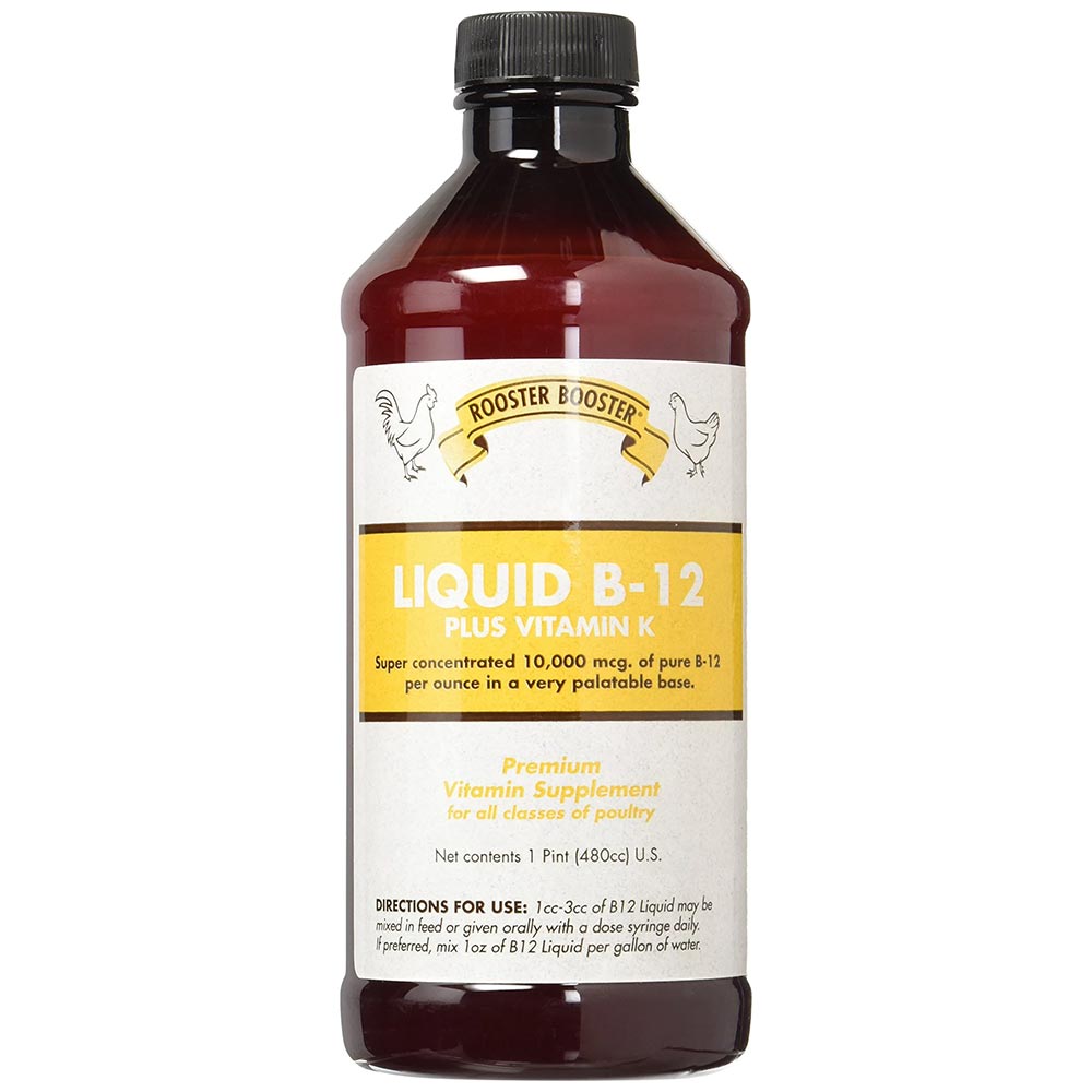 Rooster Booster Liquid B-12 plus Vitamin K