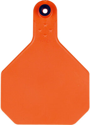 Y-TEX 4 STAR TAG LG ORANGE