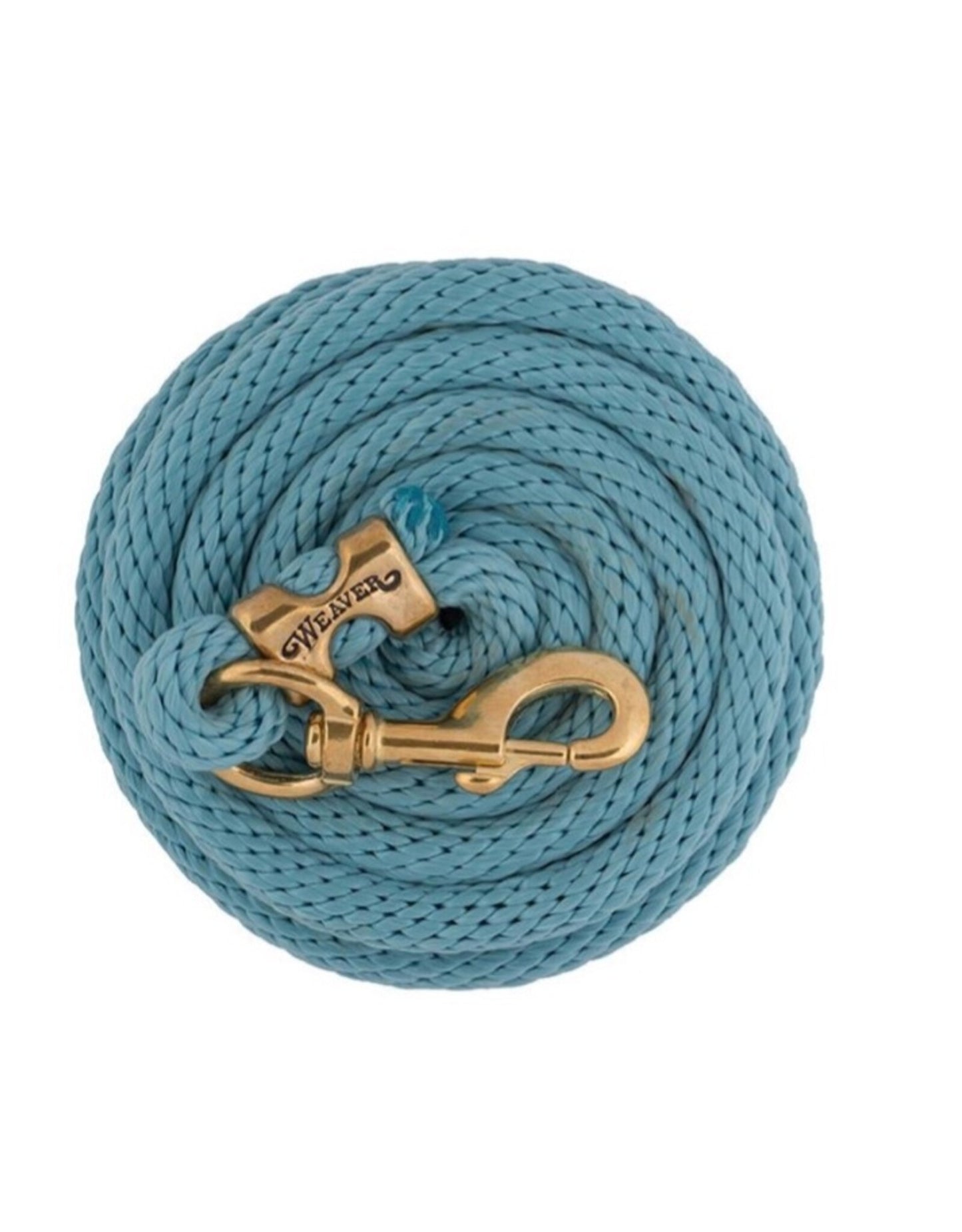 Weaver Poly Lead Rope with Solid Brass Snap - 10'