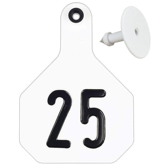 Y-TEX FEMALE BUTTON WHT (25 CT)