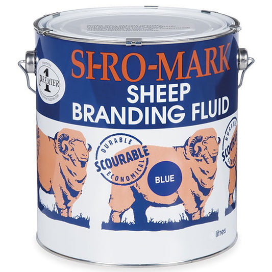 SI RO MARK SHEEP PAINT BLUE