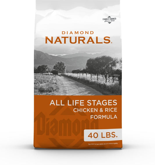 Diamond Naturals Chicken & Rice Formula All Life Stages Dog Food