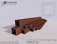 SQ TUBING 1-1/4 X 1-1/4 X 11GA