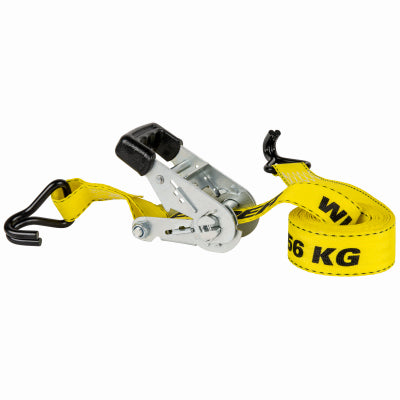 1.75 In. W X 15 Ft. L Yellow Ratchet Tie Down Strap 1666 Lb 1 Pk