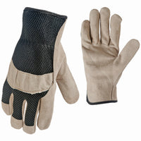 GLOVE XL COWHIDE SUEDE TRUEGRIP.