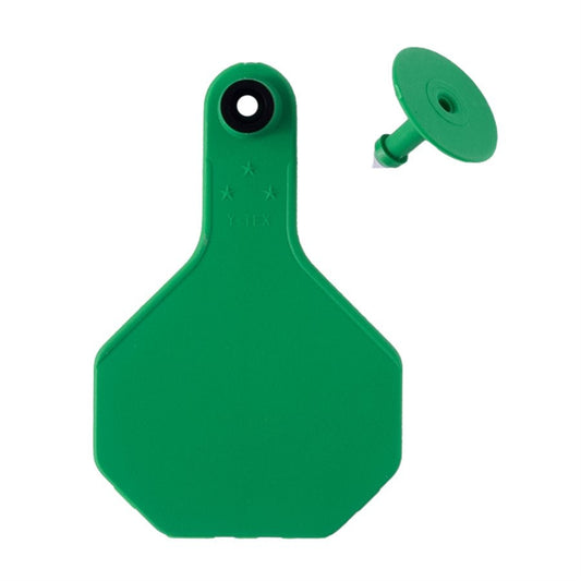 Y-TEX 3 STAR TAG MED GREEN