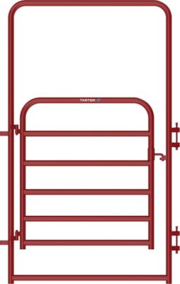 TARTER BULLMAX 2" GATE RED 4 FT