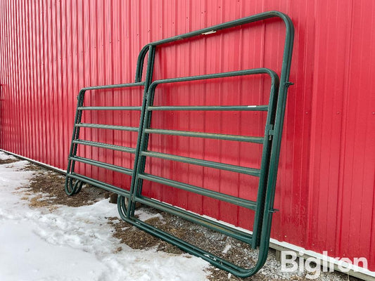 USED 24' X 4' PANEL W/ WALK THRU GATE