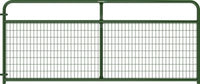 Tarter-Wire Filled Gate-Green-10 Ft