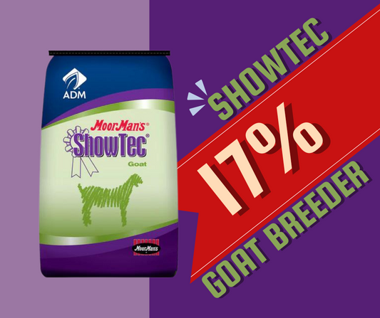 ADM Showtec Goat Breeder 17%, 50lbs