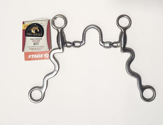 WVR 5 1/2" CHN W/ MED PORT SS SHANK BIT