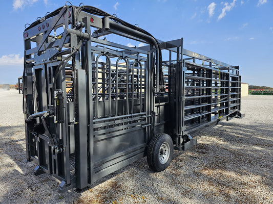 Hydraulic Portable Livestock Corral System