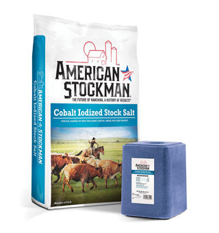 American Stockman Cobalt Iodized Block, 50lb