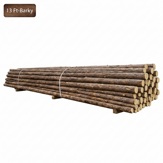 Lodge Pole Barky-13 Ft