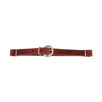 Weaver Burgundy Latigo Leather Curb Strap - 5/8"