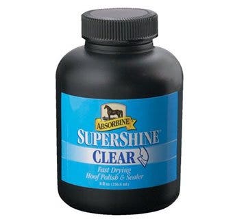 Supershine Hoof Polish & Sealer, Clear, 8-oz