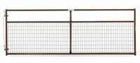 Tarter- Wire Filled Gate- Brown- 12 Ft