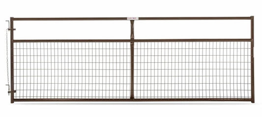 Tarter- Wire Filled Gate- Brown- 12 Ft