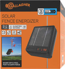 Gallagher-S12 Solar Electric Fence Charger