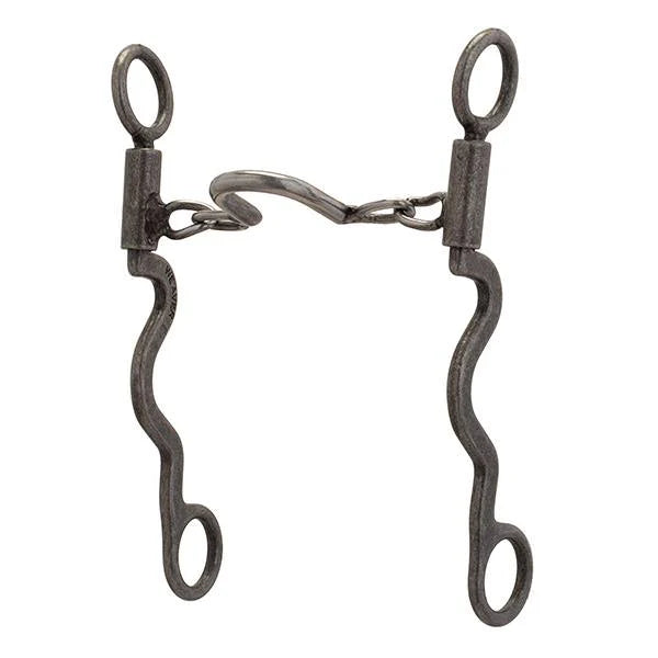 Weaver Pro Series Long 8-1/4" Cheek Horse Bit - Buffed Black