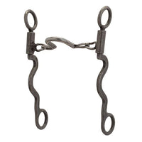 Weaver Pro Series Long 8-1/4" Cheek Horse Bit - Buffed Black