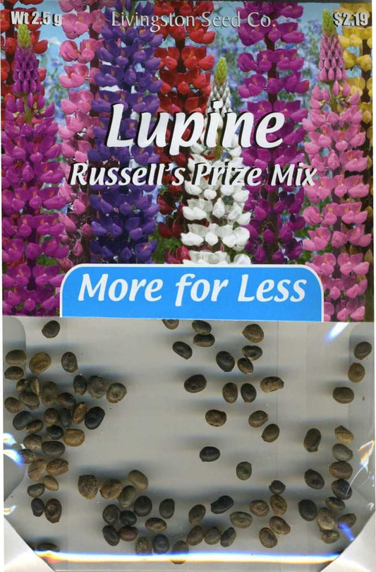 LUPINE RUSSELL'S PRIZE MIX SEEDS