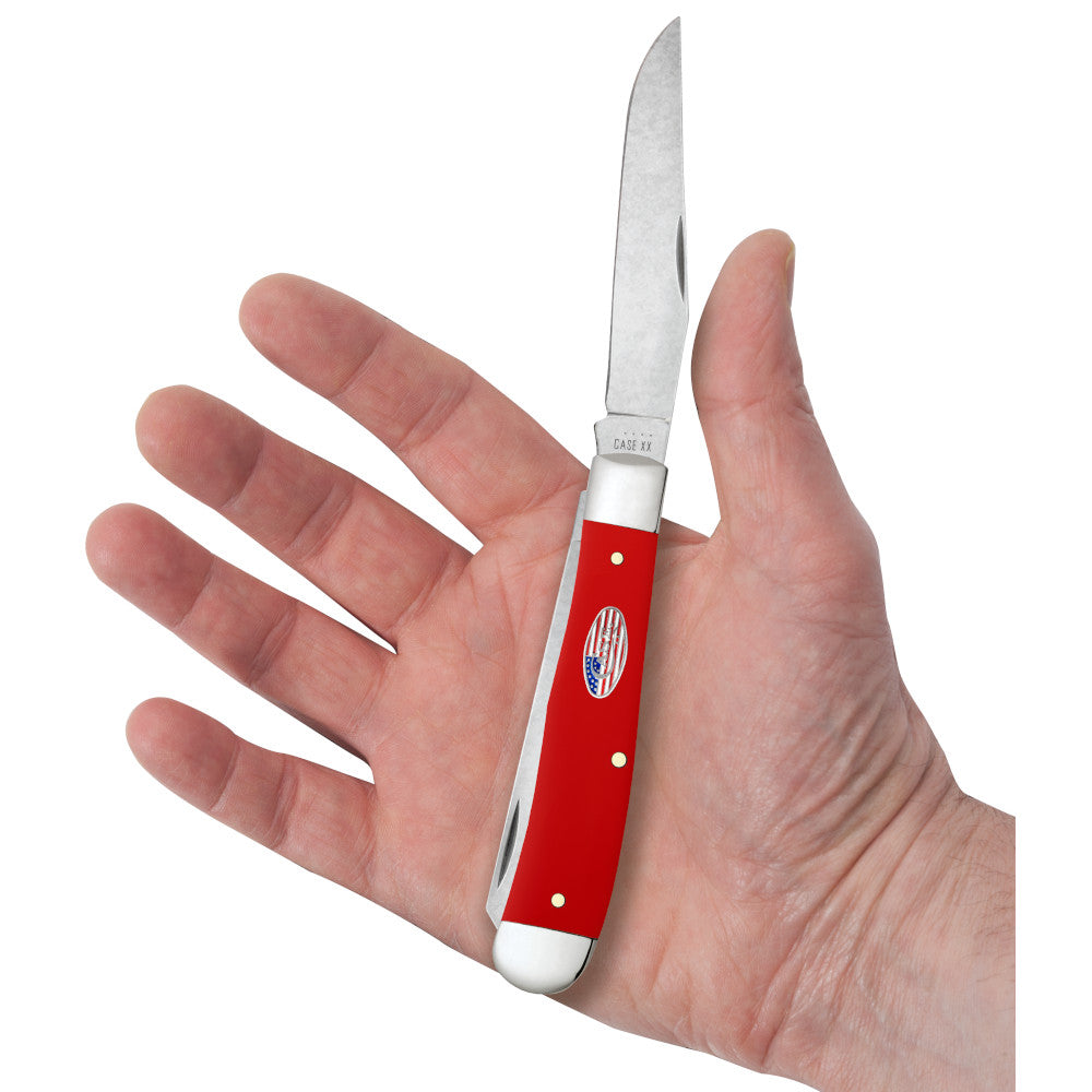 TRAPPER KNIFE RED SW-108ASC